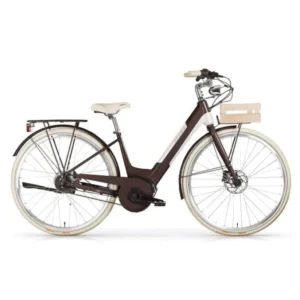Powabyke E-Primavera Step Through Hybrid Electric Bike – Chocolate